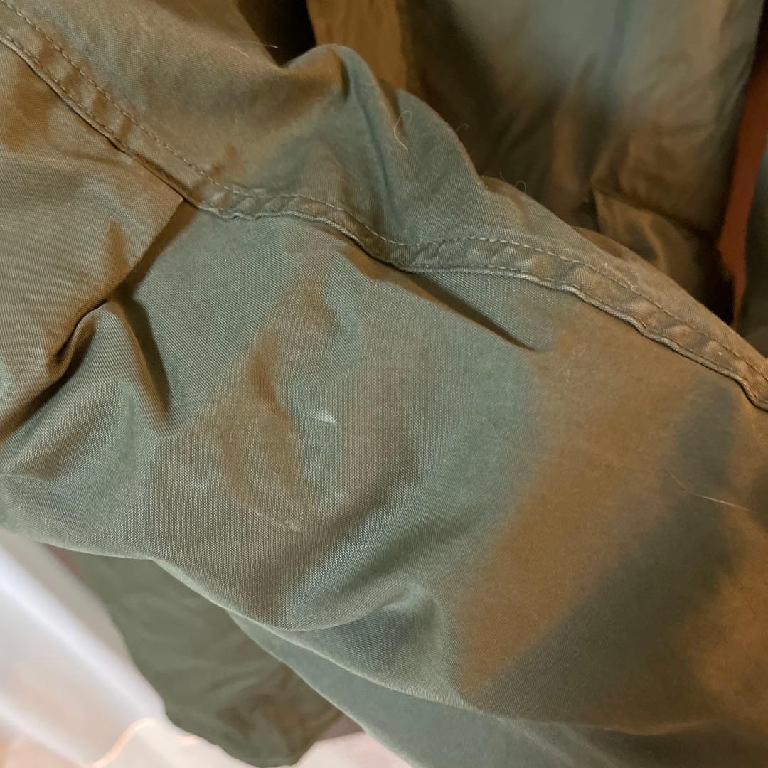 70's 米軍実物 m-65 m65 黒ジップ　フルセット　表記M 実寸XS以下