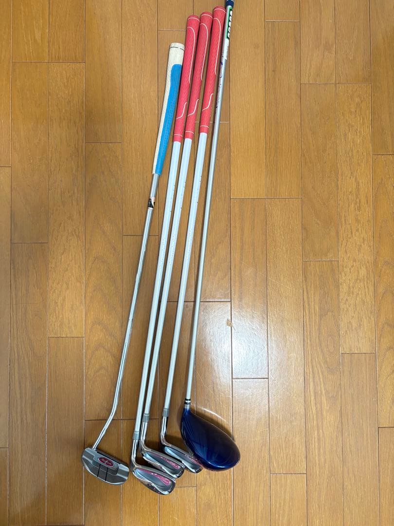 レディースゴルフクラブセット 5本