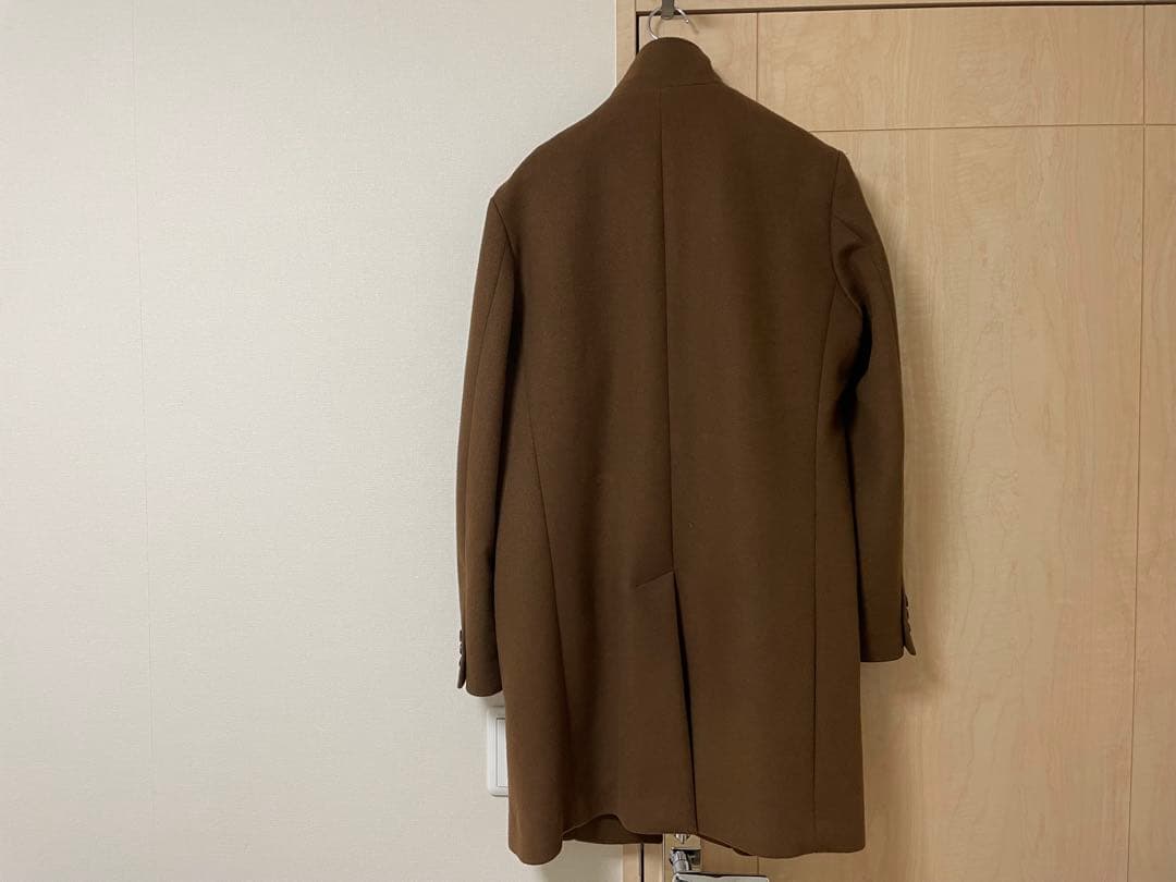 ジャーナルスタンダード　スタンドカラーコート L キャメル