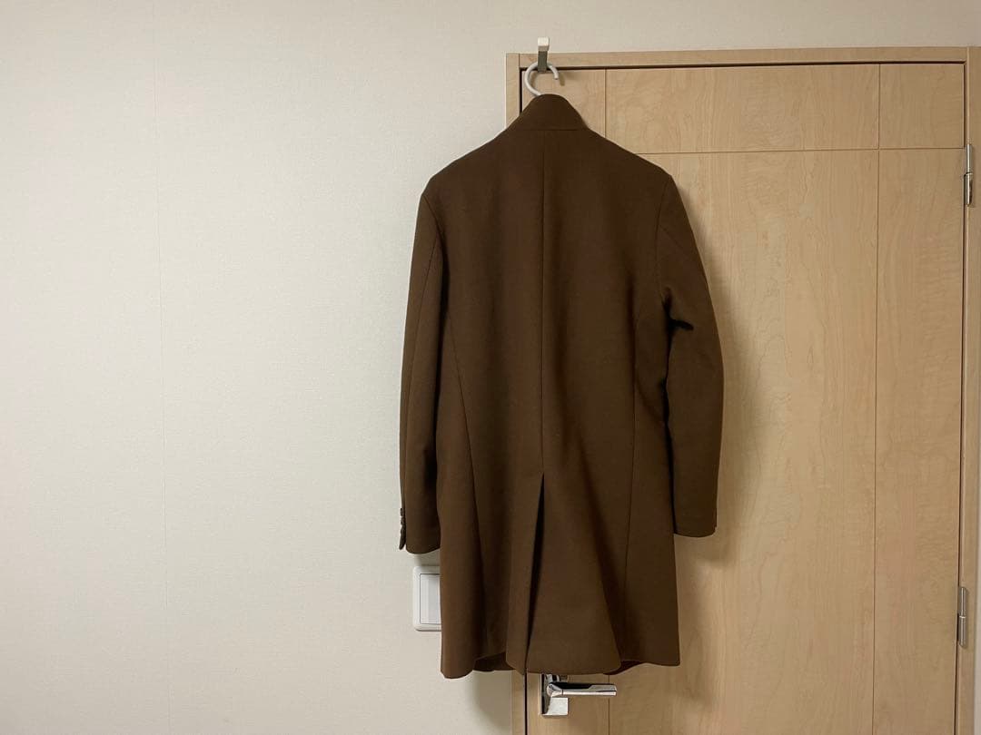ジャーナルスタンダード　スタンドカラーコート L キャメル