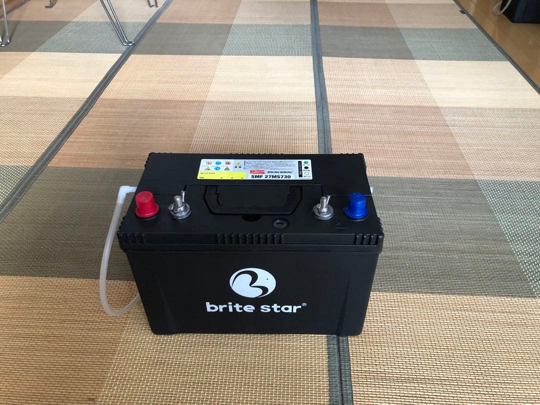 新車外し Brite Starディープサイクルバッテリー SMF 27MS730