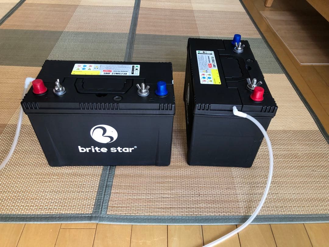 新車外し Brite Starディープサイクルバッテリー SMF 27MS730