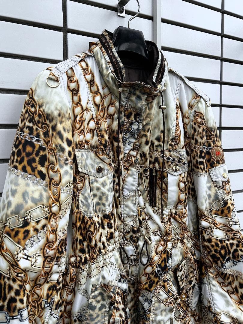 M)新品 伊太利屋 中綿コート ウインドブレーカー スプリングコート フード付