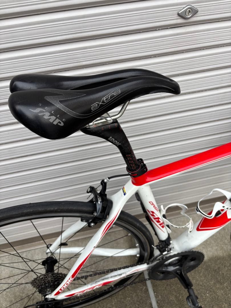 LOOK 566 XS 105コンポ　ロードバイク 赤/白 700C