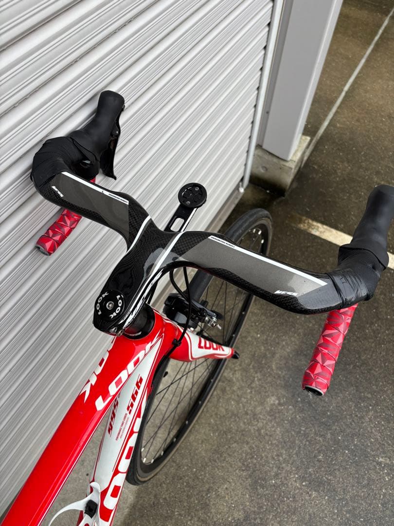 LOOK 566 XS 105コンポ　ロードバイク 赤/白 700C