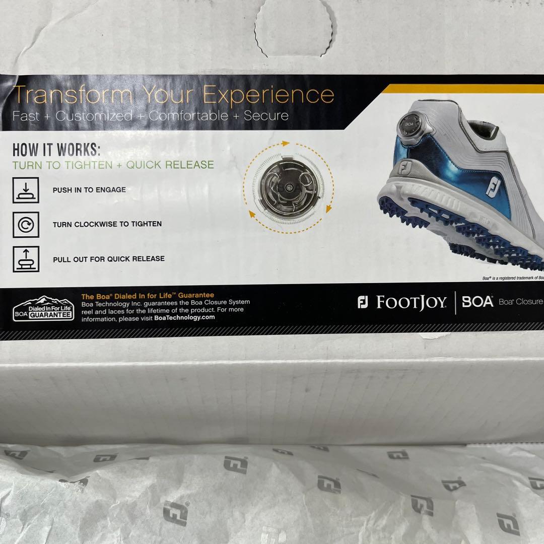 【新品】FootJoy PRO/SL ゴルフシューズ　25㎝ BOA ホワイト