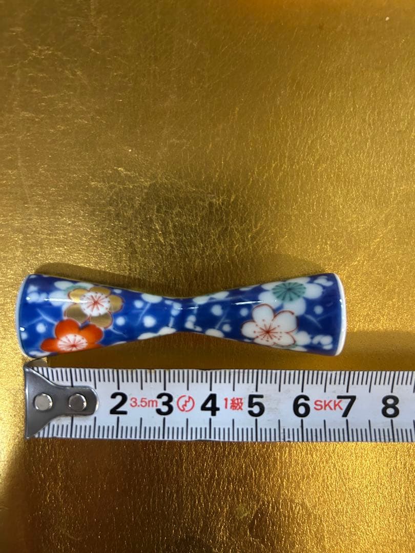 香蘭社　　箸置き　花柄箸置き5個セット　桐箱付き　未使用