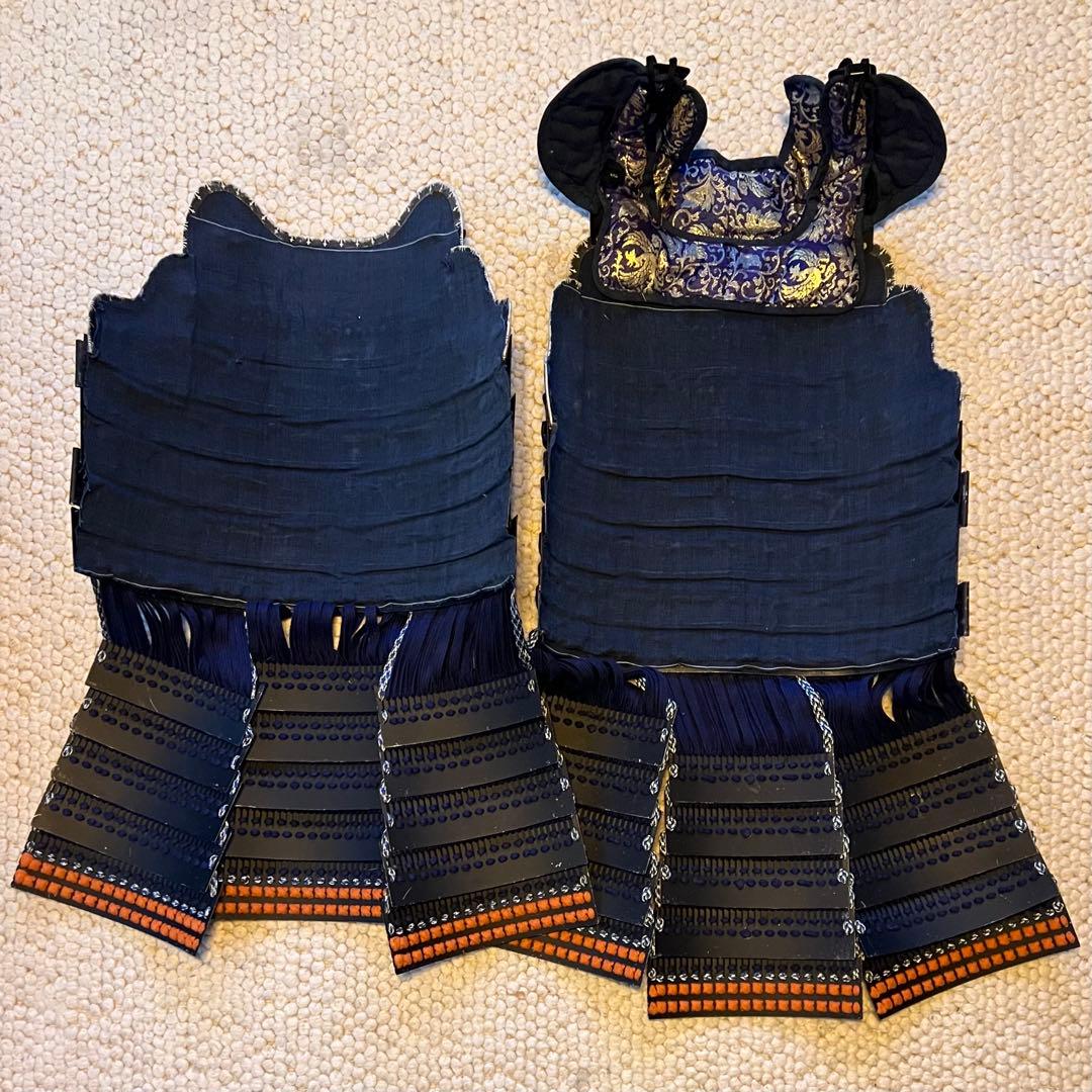 【hiro】日本甲冑 等身大 ◎胴鎧◎ 【掛紺糸威　黒胴当世具足】