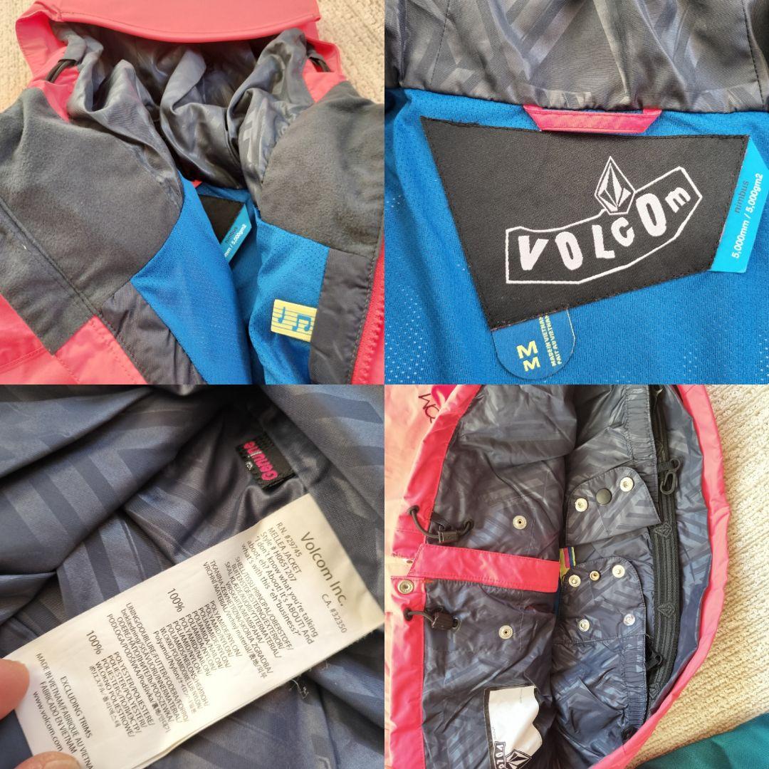 超美品 VOLCOM スノーボードウェア 上下 レディース