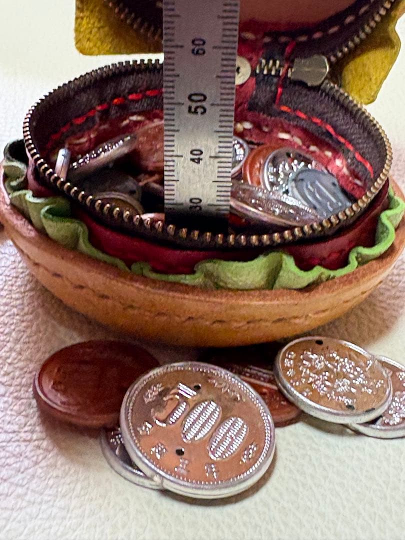 海*ん様 ハンバーガー型マルチケース（大）