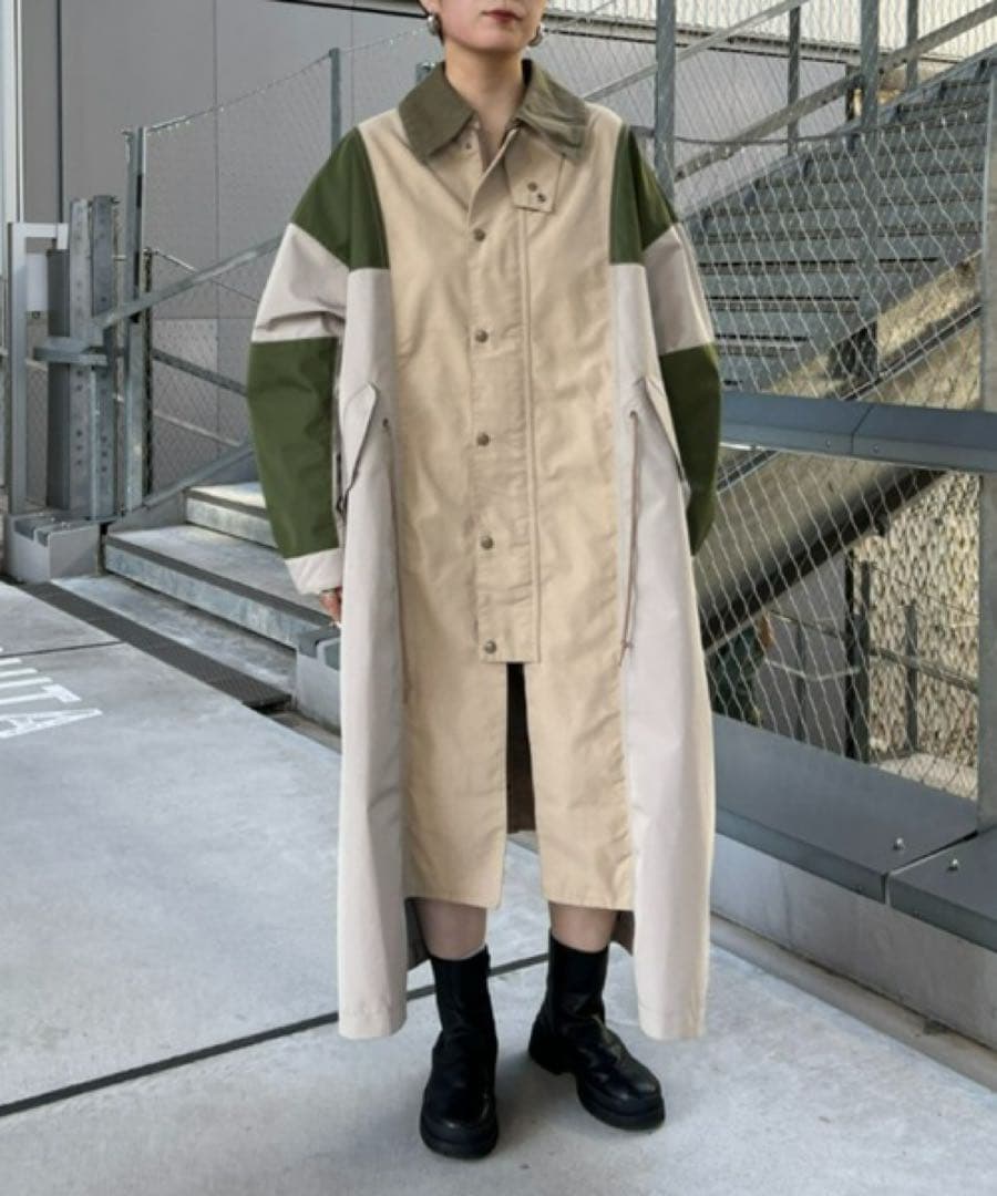 etsinta リメイクロングワークコート