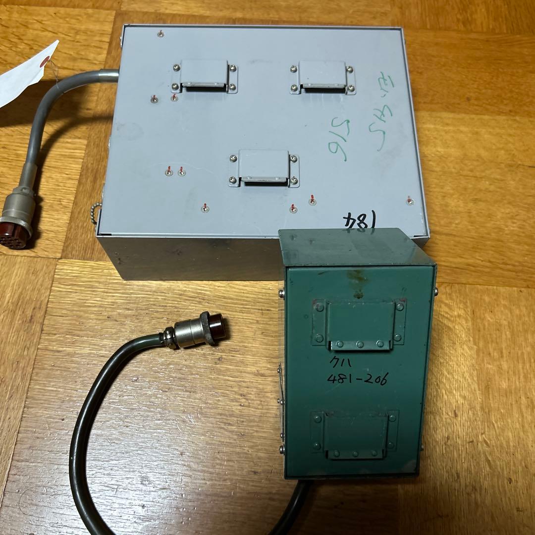 鉄道部品 485系　鉄道唱歌　オルゴール　415系　出力増幅器　セット