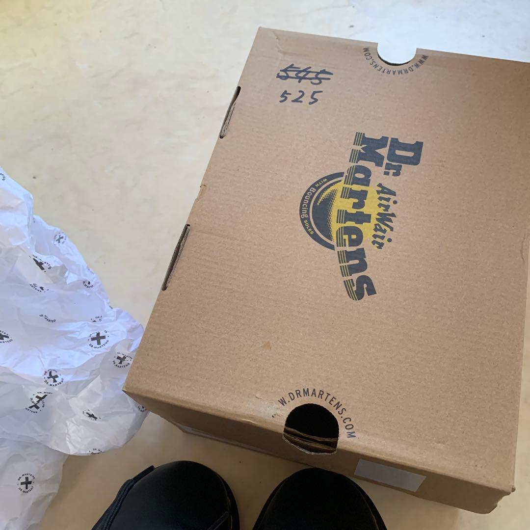 ドクターマーチン　ブラックローファー　24センチ