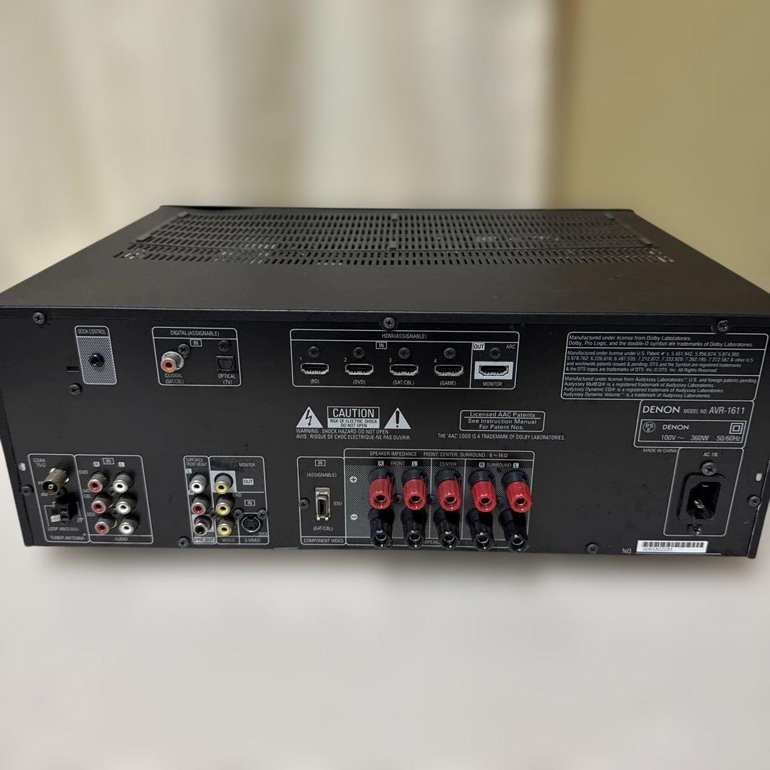 アンプ DENON AVR-1611