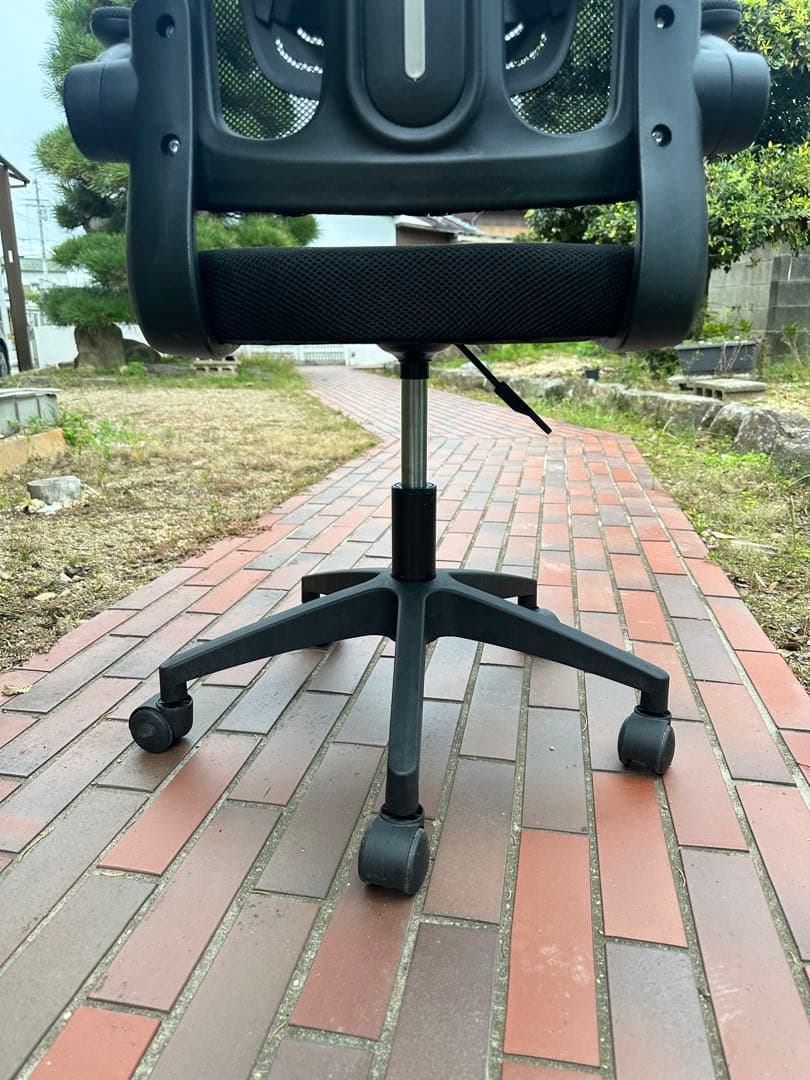 メッシュデスクチェア ヘッドレスト付き