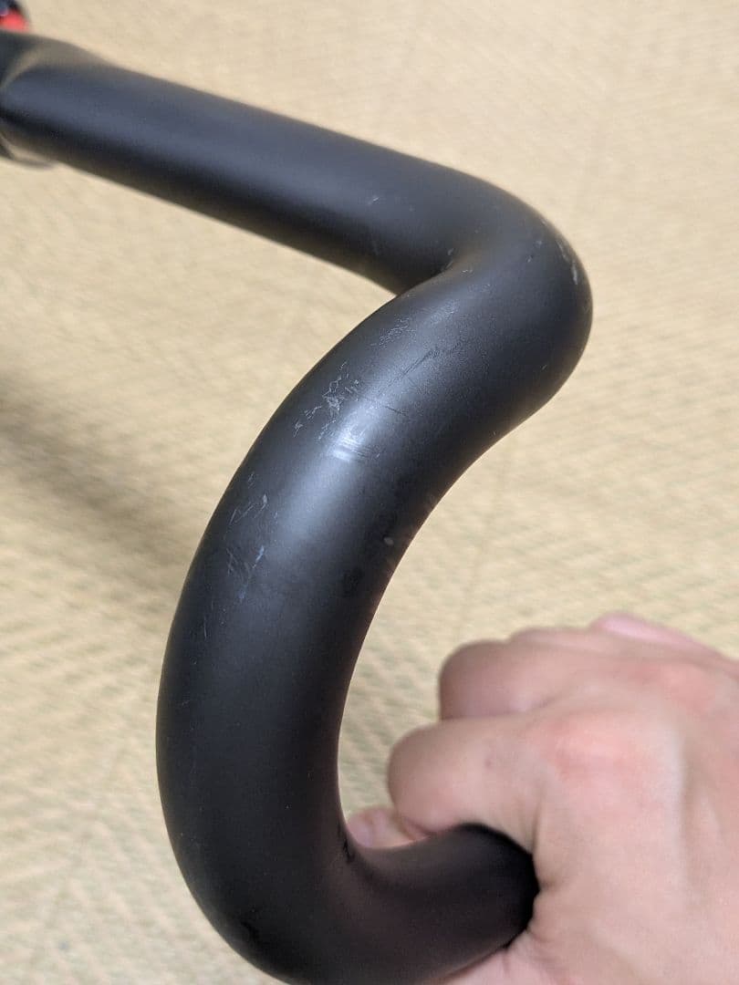 サーヴェロ　HB13　カーボンハンドル　中古　幅（芯-芯）420mm