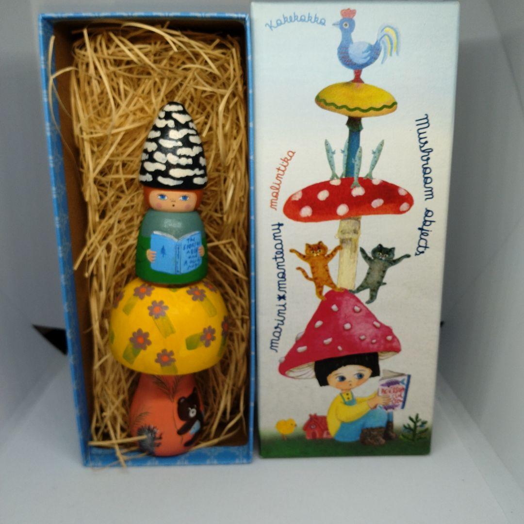 マリーニモンティーニ marini✻monteany 木製 キノコのオブジェ - メルカリ