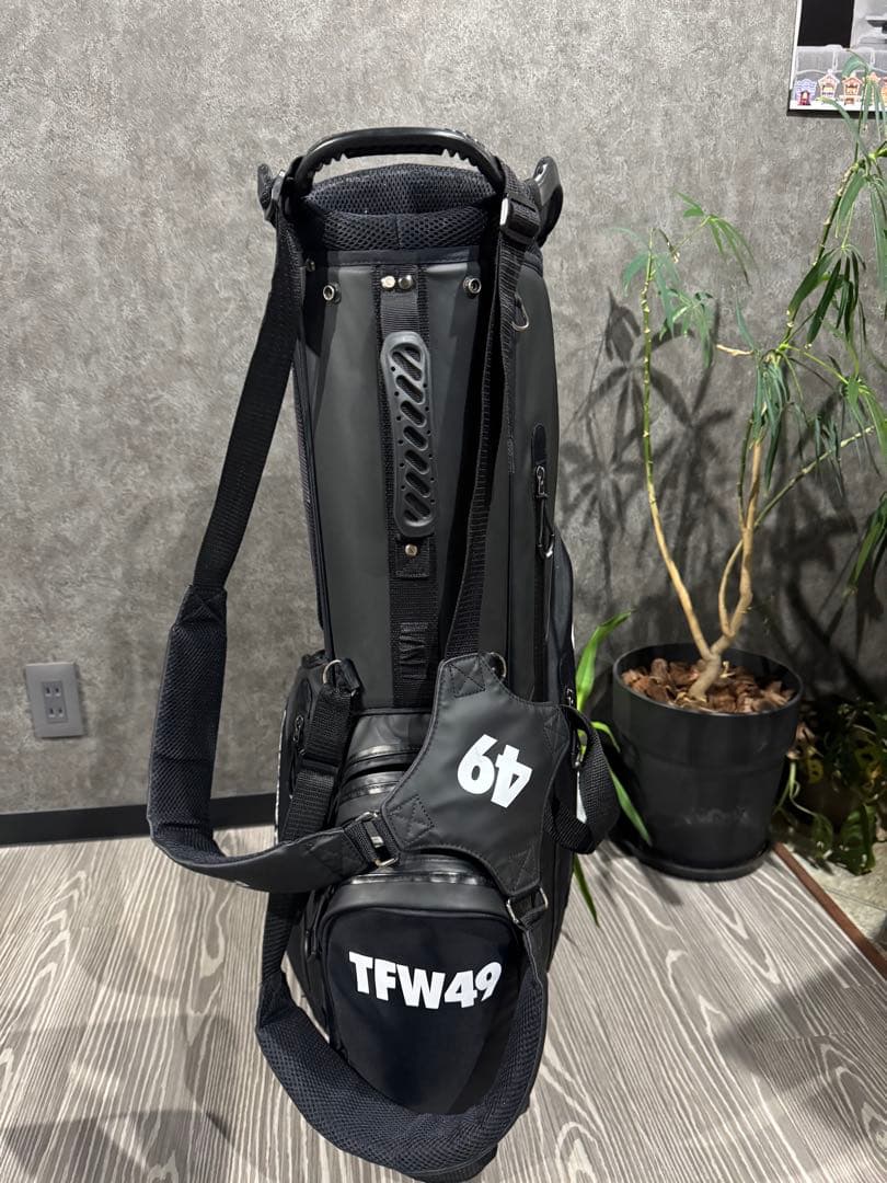 FORTY NINE GOLF TFW49 ブラックキャディバッグ