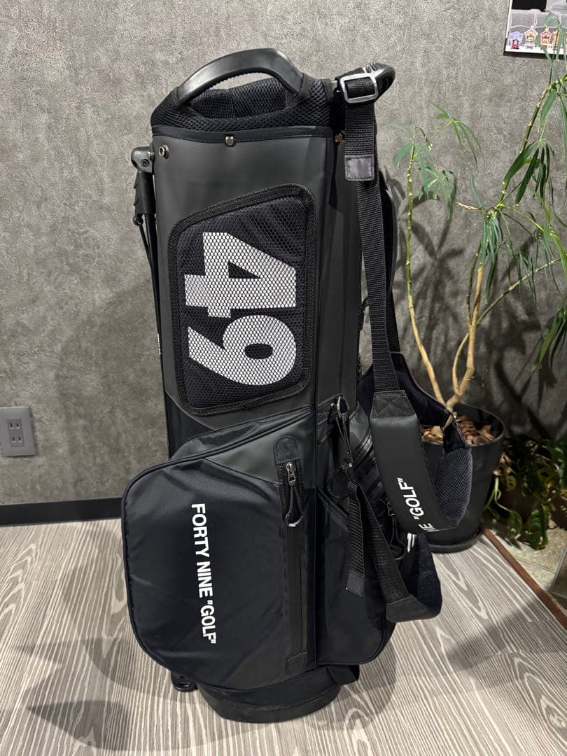 FORTY NINE GOLF TFW49 ブラックキャディバッグ
