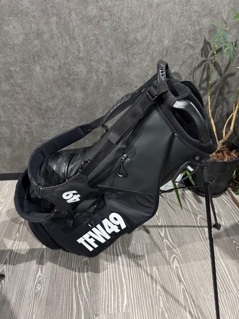 FORTY NINE GOLF TFW49 ブラックキャディバッグ
