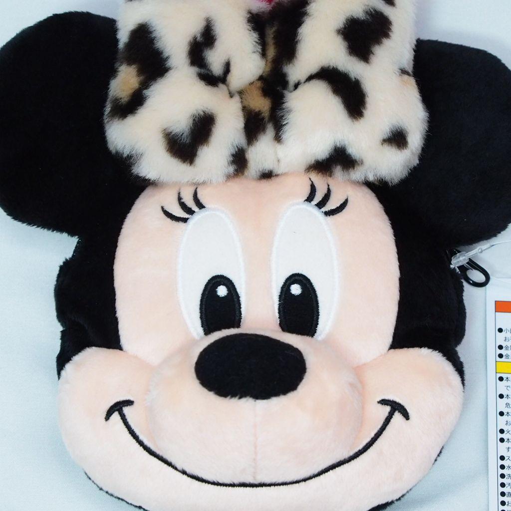 ミニー ミニーマウス レオパード柄 ヒョウ柄 ショルダーバッグ