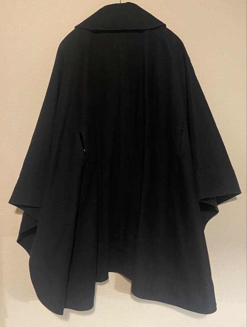 新品未使用タグ付き クラネ CLANE DENIM CAPE COAT ブラック