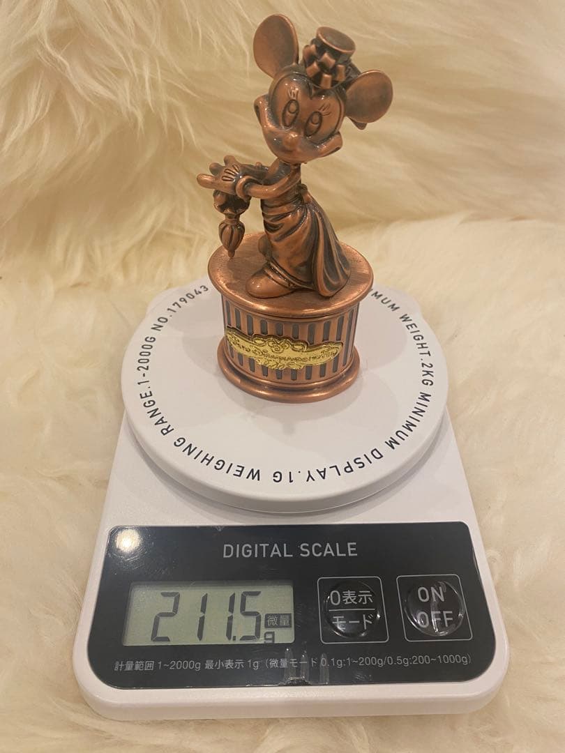 ディズニー ミニー ブロンズ立像