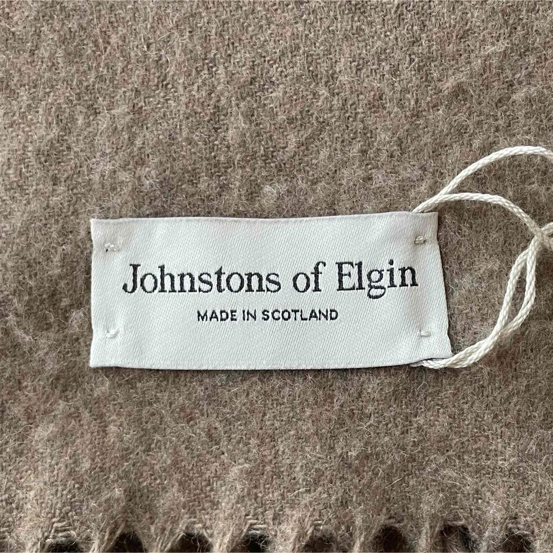 5405【美品　現行品】ジョンストンズ 大判ストール カシミヤ100％