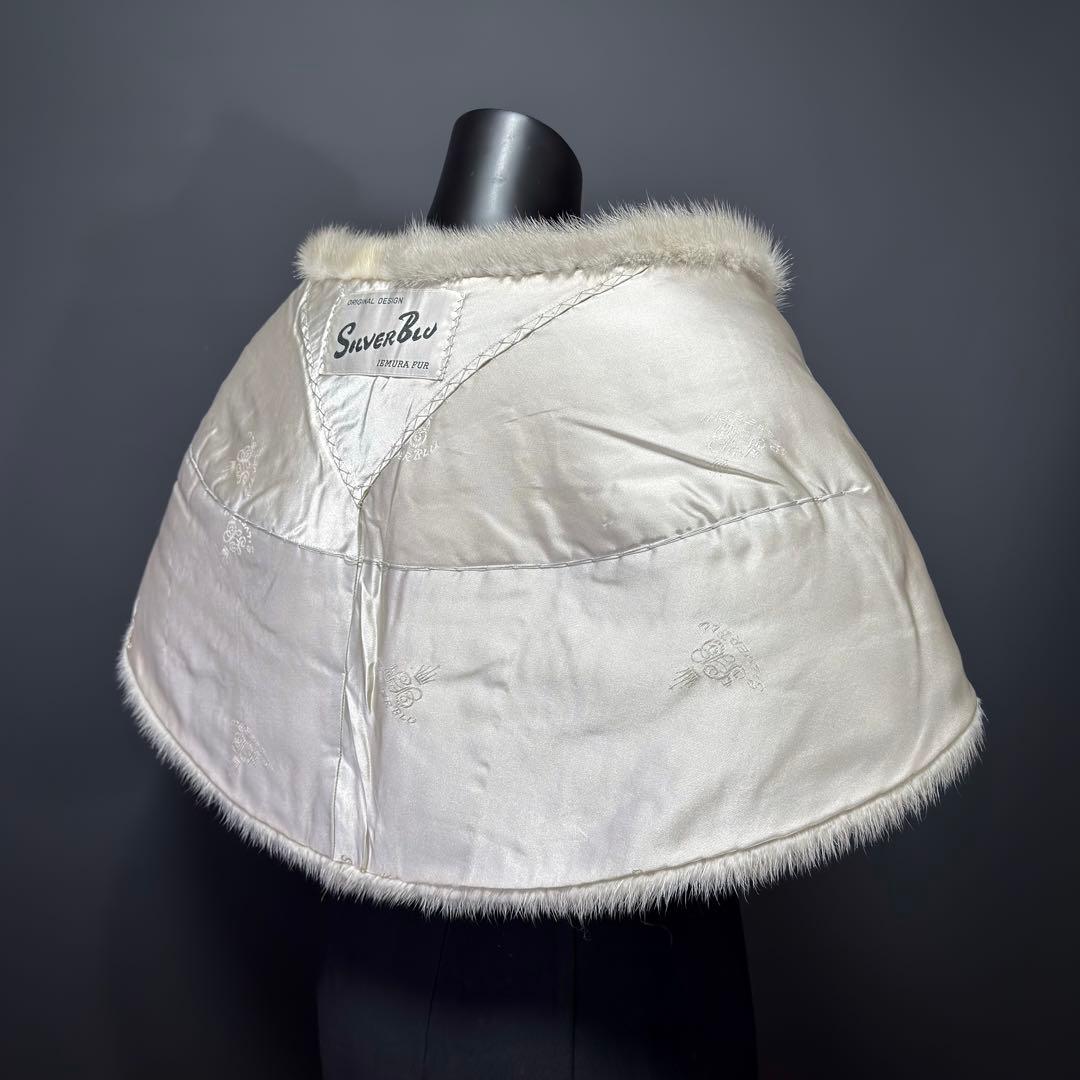 高級】Sapphire Mink ミンクファーショール サファイアミンク 品格