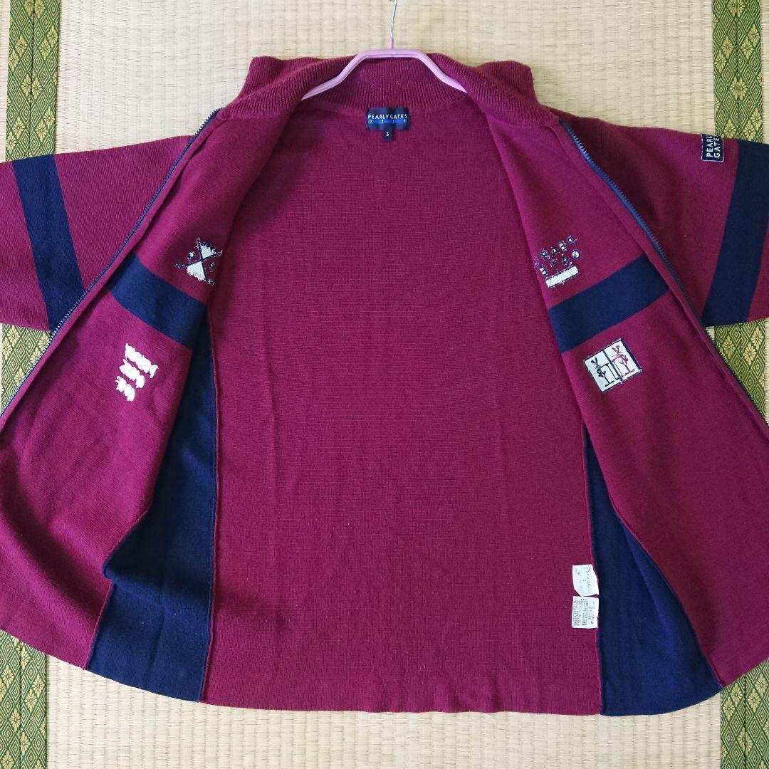 PEARLY GATES ドライバーズニット