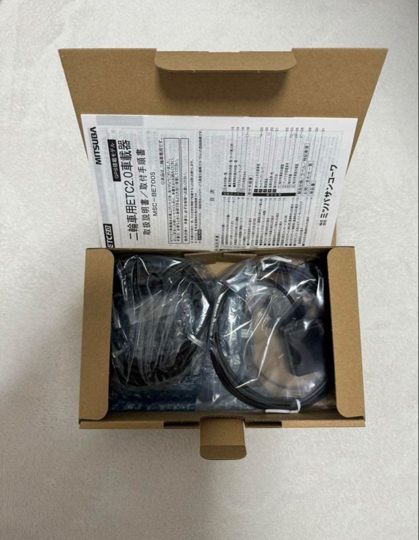 MITSUBA ETC2.0車載器 MSC-BE700S