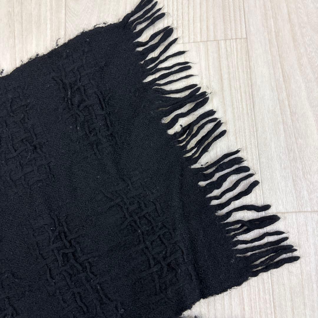 Y's Yohji Yamamoto ブラックマフラー　ARCHIVE オールド