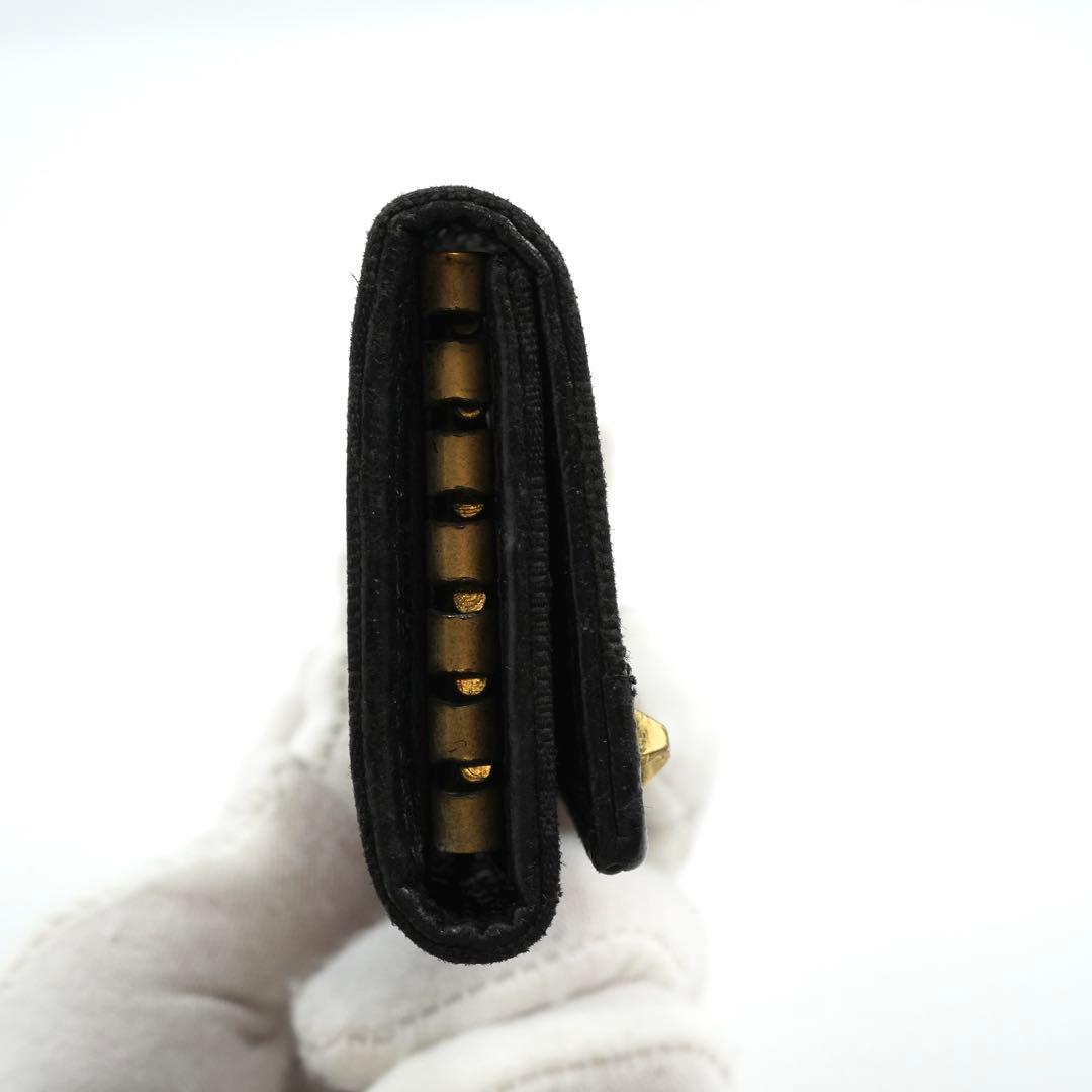 ✨プレゼント梱包✨　GUCCI キーケース　GGライン キャンバス 6連