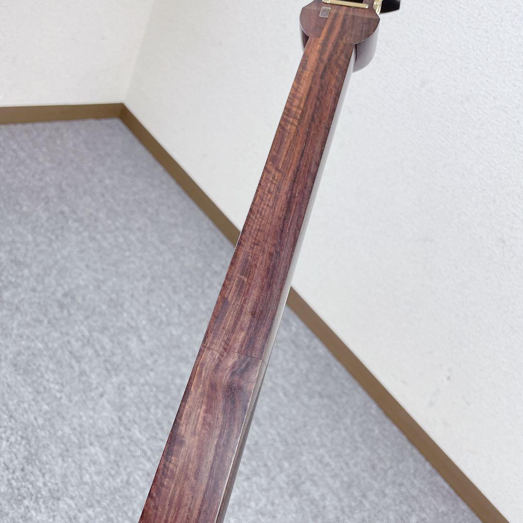 津軽三味線 紅木 太棹 綾杉胴 子持ち綾杉　2本溝