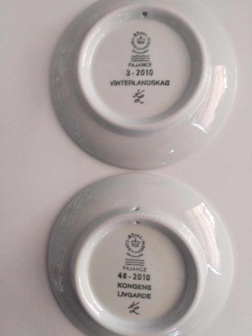 ロイヤルコペンハーゲン ミニプレート   6枚