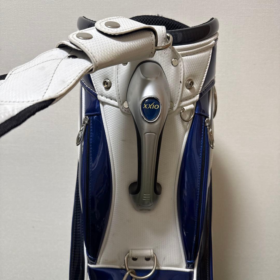 XXIO ゼクシオ キャディバッグ ホワイト 9.5型 ゴルフバッグ