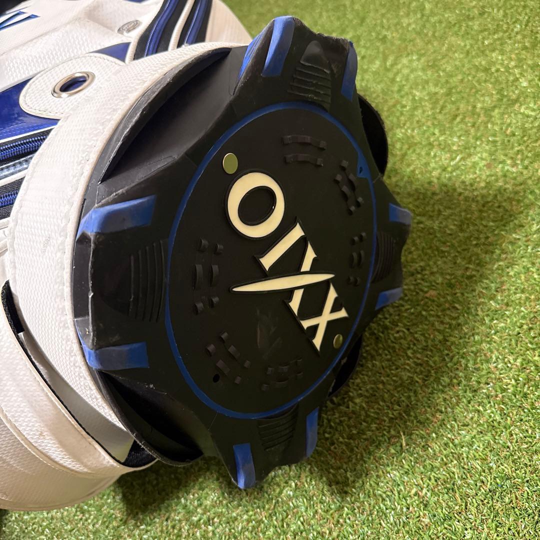 XXIO ゼクシオ キャディバッグ ホワイト 9.5型 ゴルフバッグ