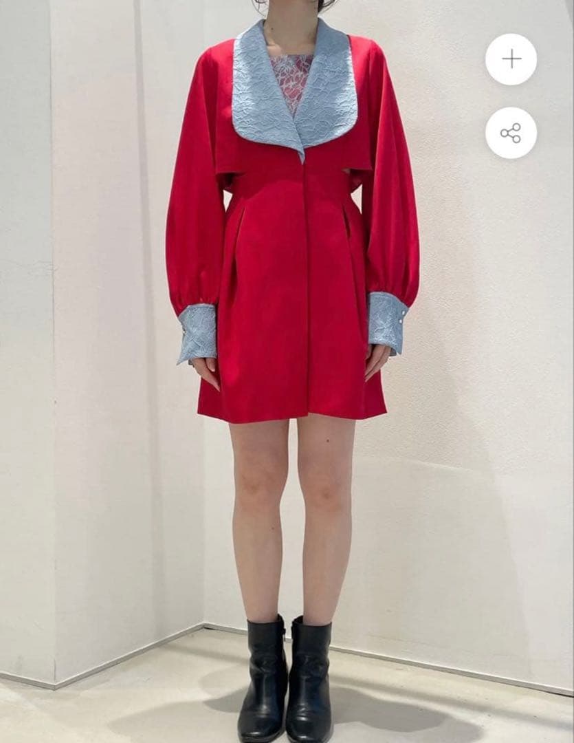 【最終値下げ】PAMEOPOSE Pear Collar JKMiniDress