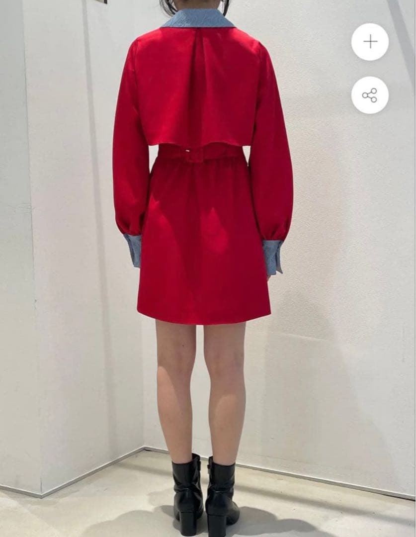 【最終値下げ】PAMEOPOSE Pear Collar JKMiniDress