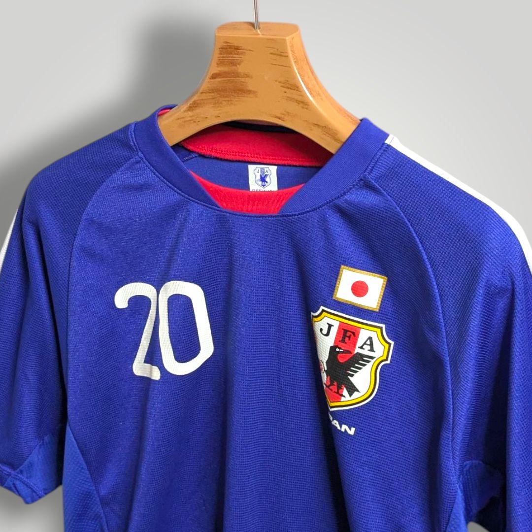 稲本潤一 2002W杯 日本代表 ユニフォーム Lサイズ 希少 オールドメッシュ