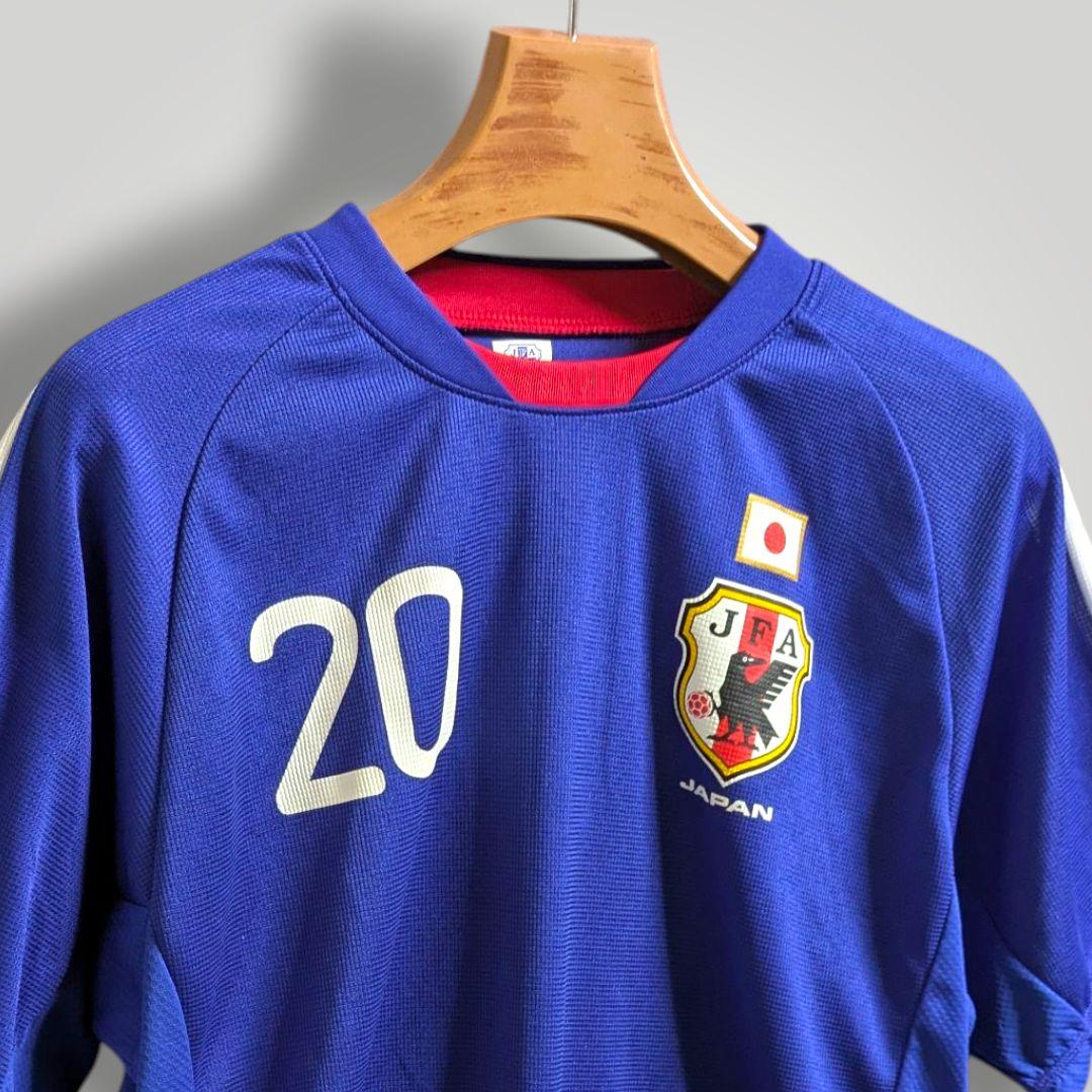 稲本潤一 2002W杯 日本代表 ユニフォーム Lサイズ 希少 オールドメッシュ