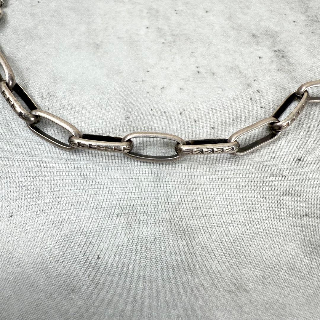 NAVAJO rhett lewis ナバホ スタンプワーク アンクレット