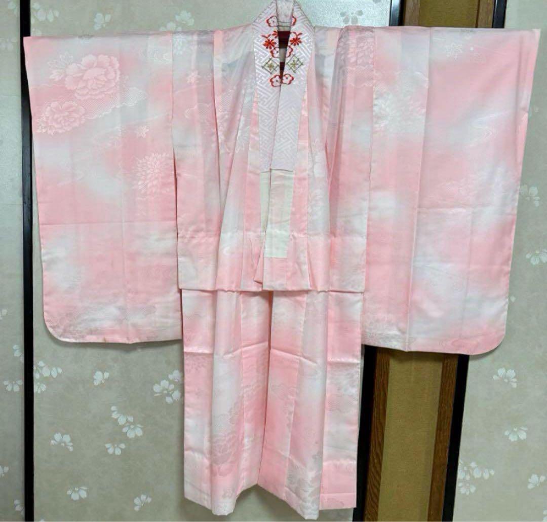 新品 通産大臣賞 浜ちりめん 美技ちりめん 着物 長襦袢おまけセット 訳