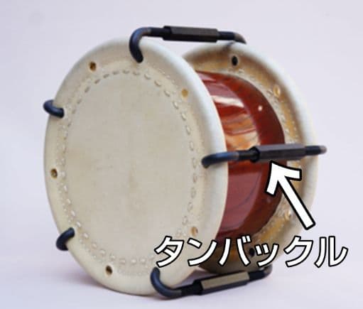 締太鼓タンパックル三丁掛７寸胴10本セット
