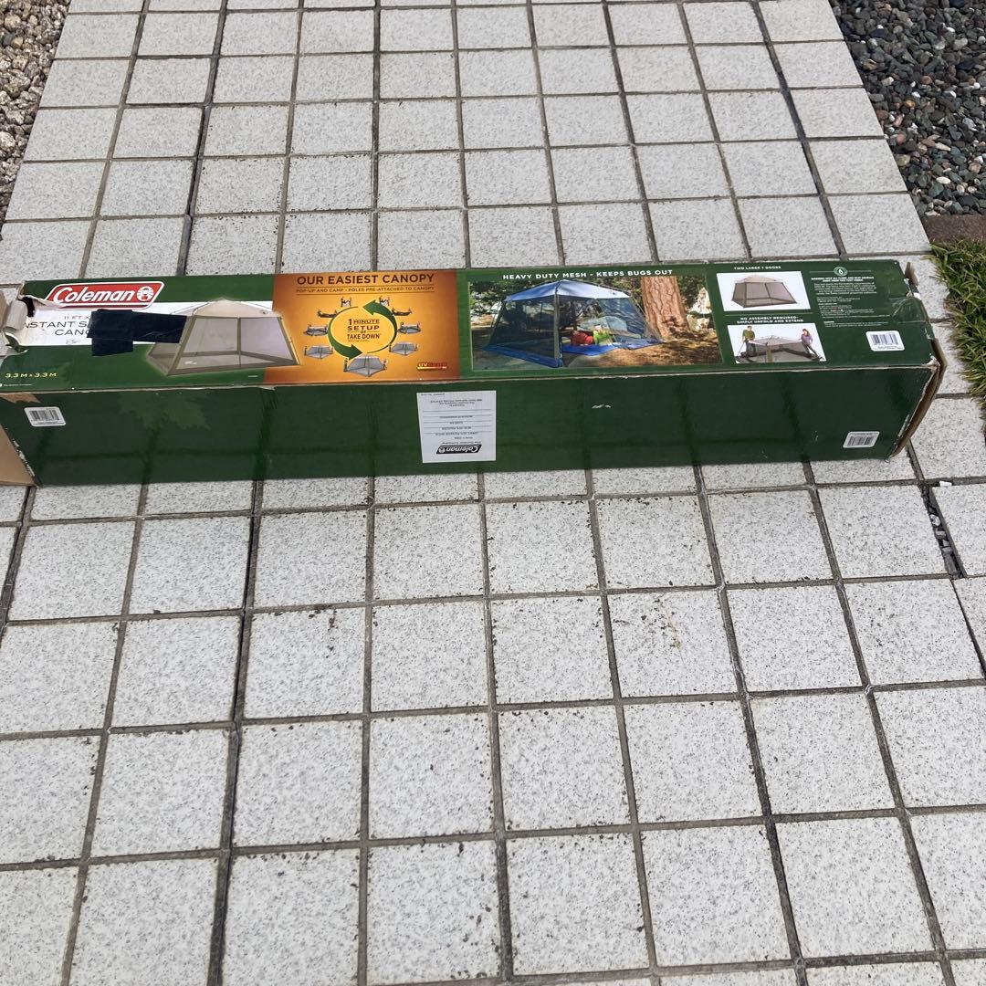Coleman コールマンインスタントスクリーン　キャノピー3.3m✖️3.3m