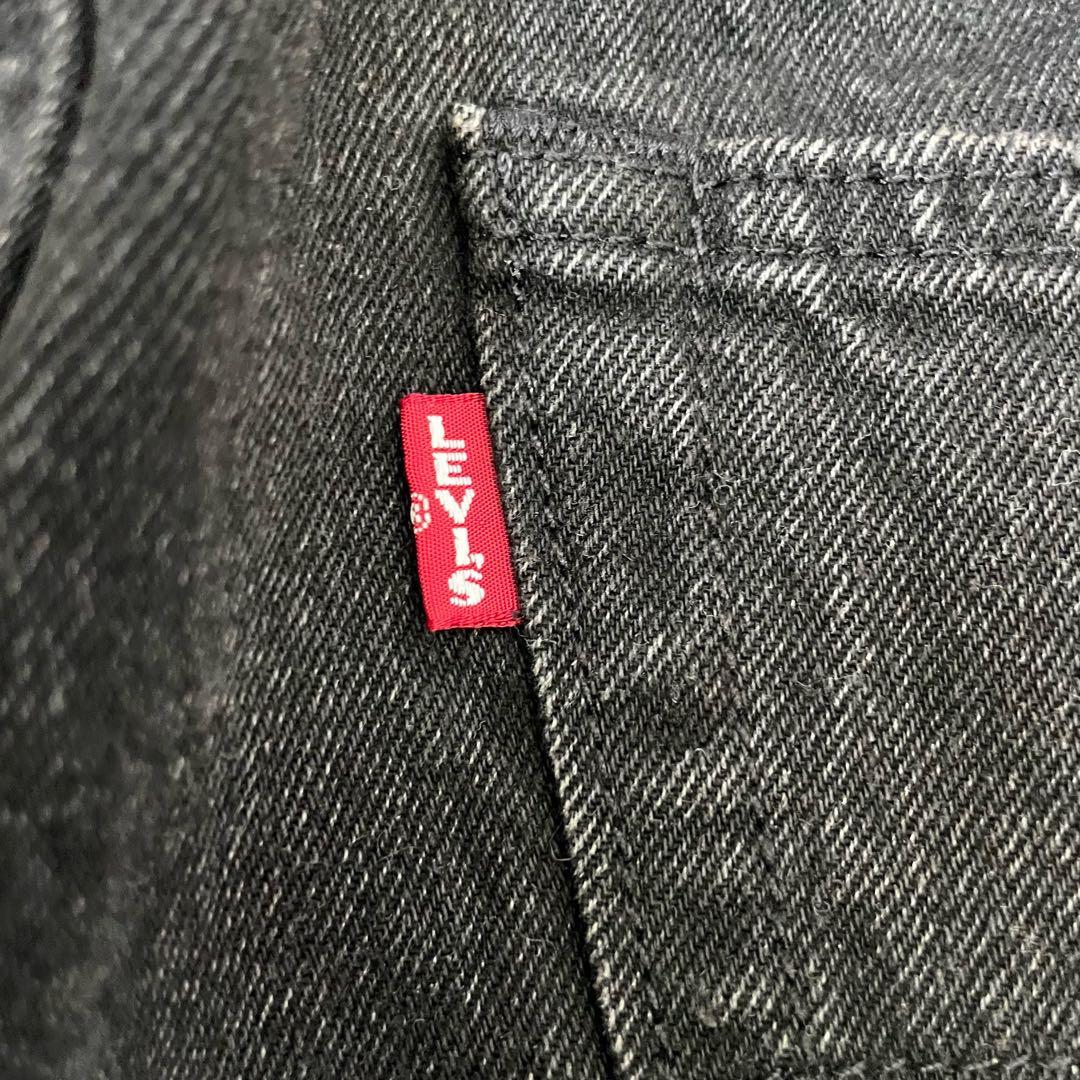 【赤耳あります】リーバイス エディフィス別注 501 ブラック W31 L28