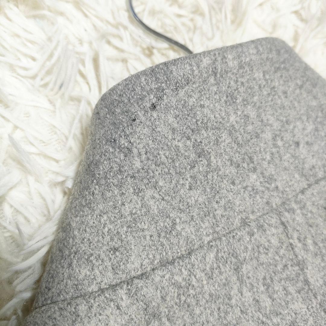 【カシミヤ】Theory　セオリー　コート　スタンドカラー　ライトグレー　メンズ