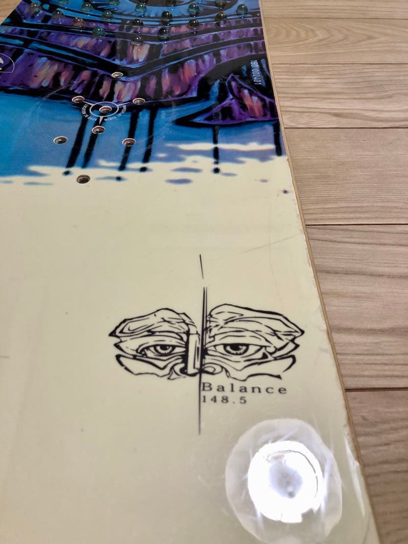 Balanceバランス　テリエ　バートン　スノーボード板　148.5 キャンバー