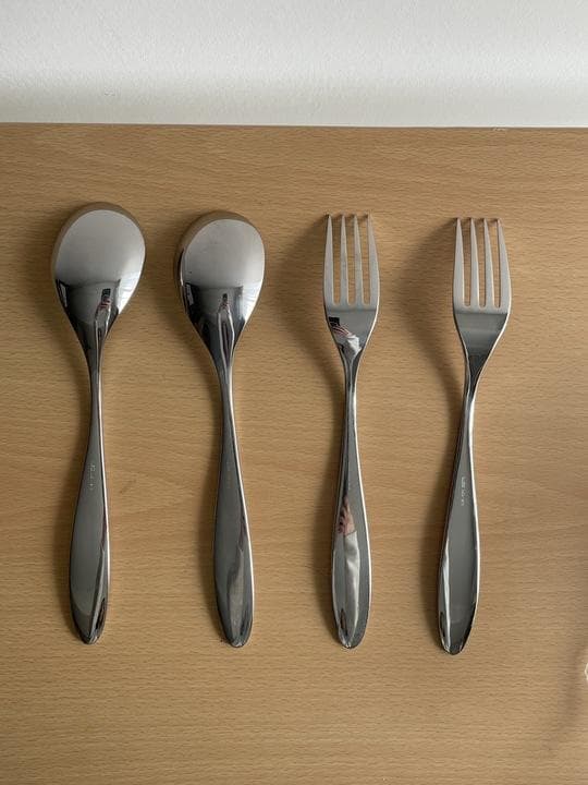 ALESSI MAMI サービングスプーンとフォークのセット　計4本
