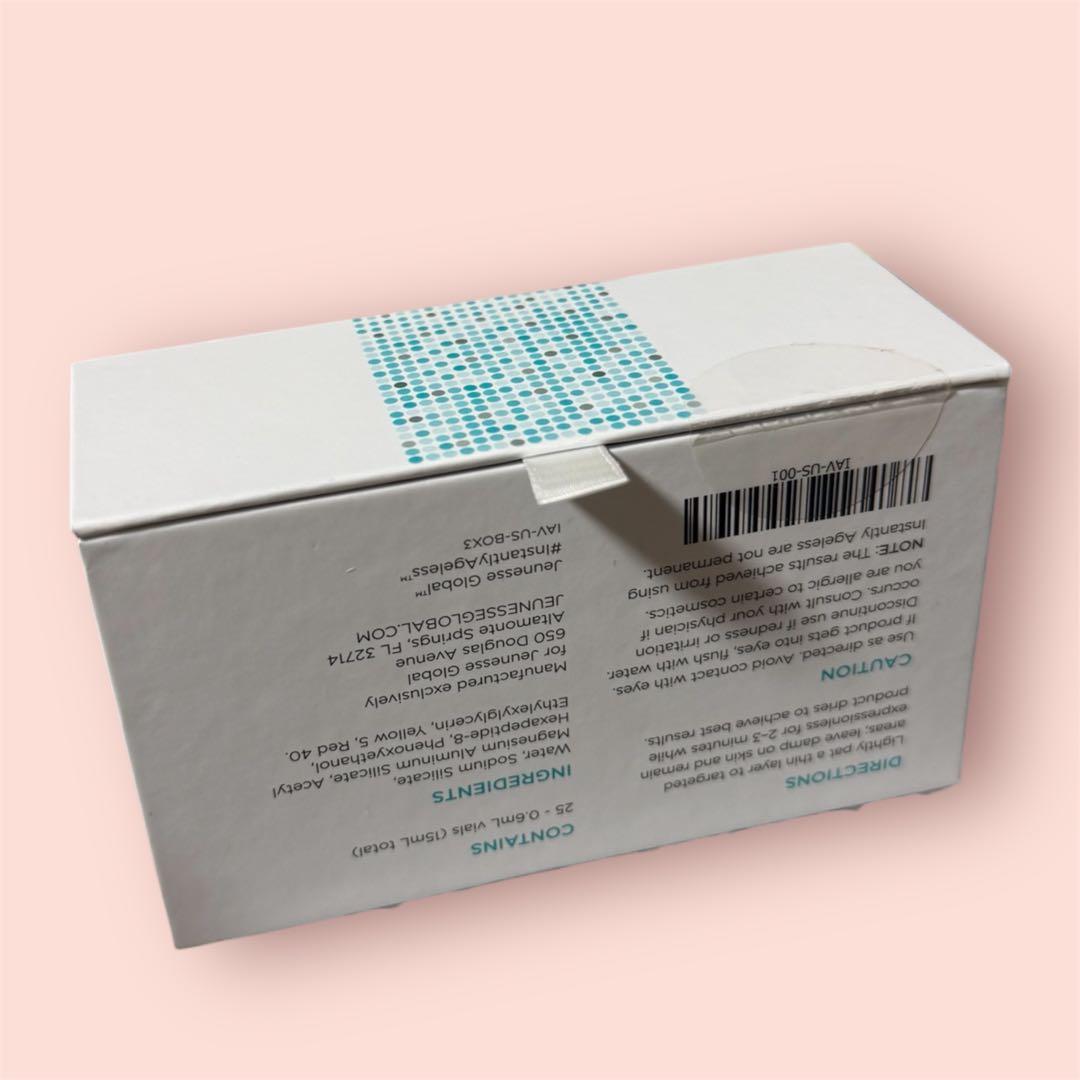 INSTANTLY AGELESS フェイスクリーム 25枚入り